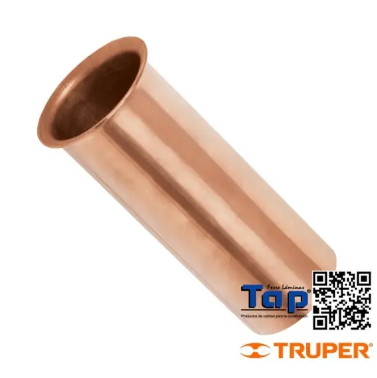 Imagen de CASQUILLO COBRE P  CONTRACANASTA FREGADERO 10 CM 038 1-1/2"