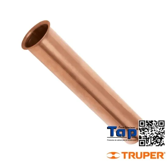 Imagen de CASQUILLO COBRE P  CONTRACANASTA FREGADERO 20 CM 038 1-1/2"
