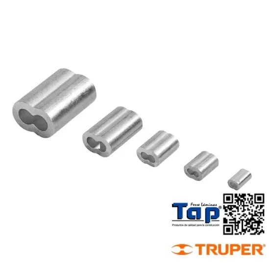 Imagen de CASQUILLO DOBLE DE ALU 002 1/400 16" FIERO BOL C 50