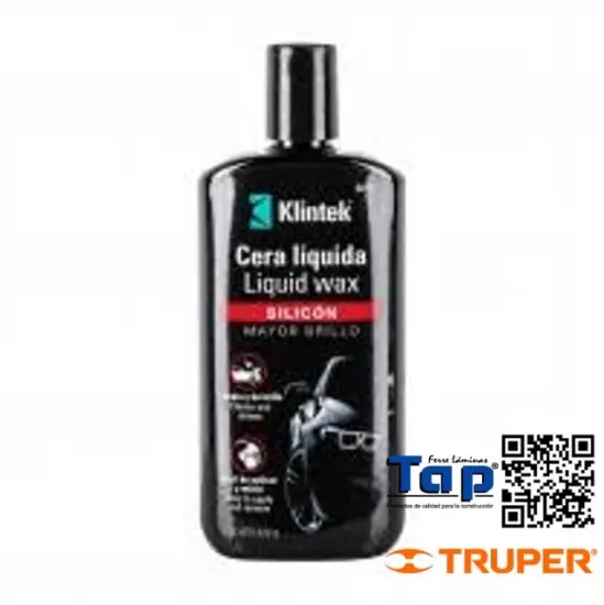 Imagen de CERA LIQUIDA SILICON P AUTO 473 ML KLINTEK