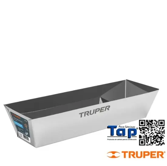 Imagen de CHAROLA 300 12" ACERO INOXIDABLE P MEZCLA TRUPER