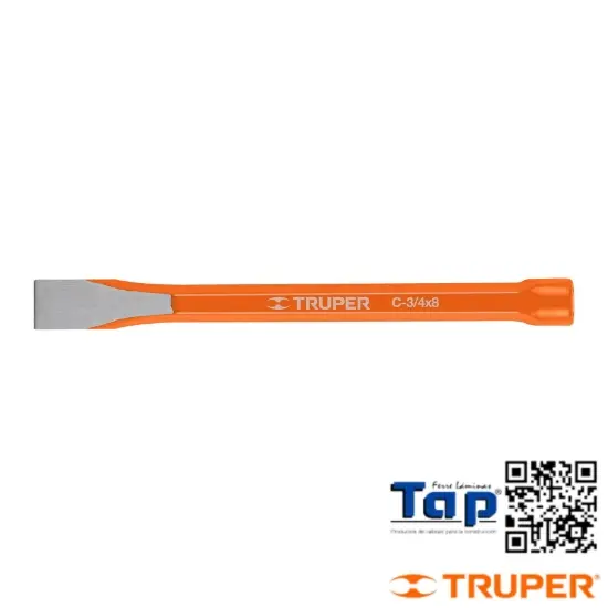 Imagen de CINCEL CORTE FRIO 019 3/4"X200 8" TRUPER
