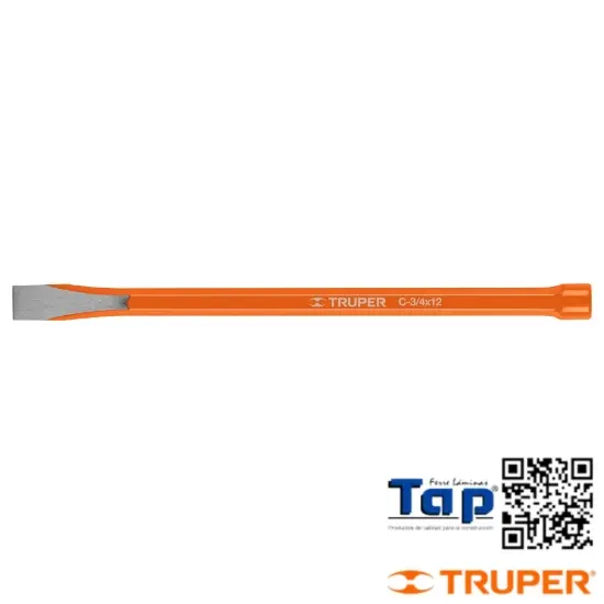 Imagen de CINCEL CORTE FRIO 019 3/4"X300 12" TRUPER