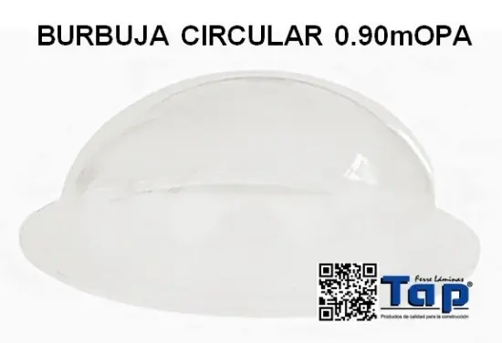 Imagen de BURBUJA CIRCULAR 0.90mOPA