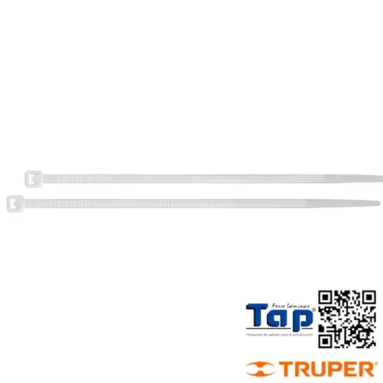 Imagen de CINCHOS PCOS  18 LB 100X2.5 MM NATURALES BOL 1000