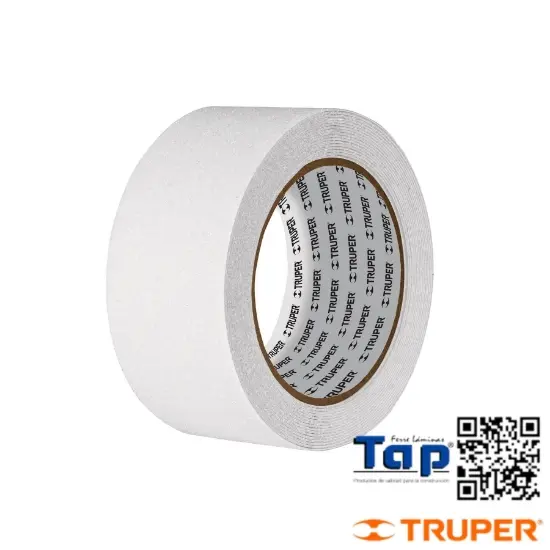 Imagen de CINTA ANTIDERRAPANTE BLANCA 50MM C ABRASIVO ROLLO 5M