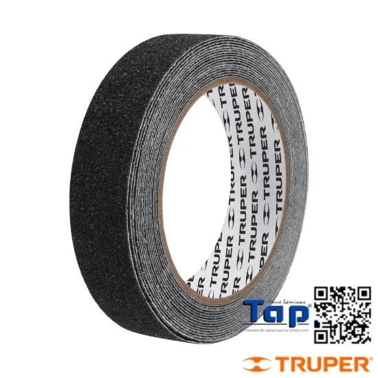 Imagen de CINTA ANTIDERRAPANTE NEGRA 25MM C ABRASIVO ROLLO 5M