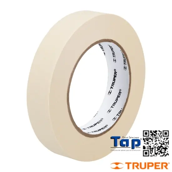 Imagen de CINTA MASKING TAPE 025 1"X50 M TRUPER