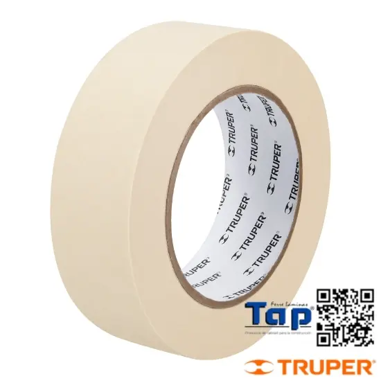 Imagen de CINTA MASKING TAPE 038 1-1/2"X50 M TRUPER