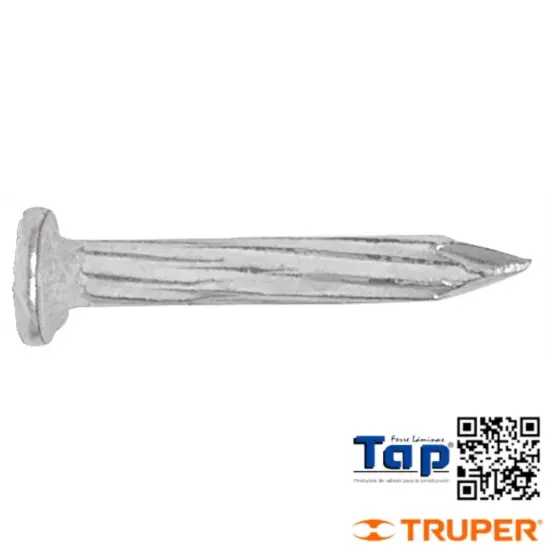 Imagen de CLAVO P CONCRETO 025 1" GALVANIZADO CAJA 25 KG,XKILO
