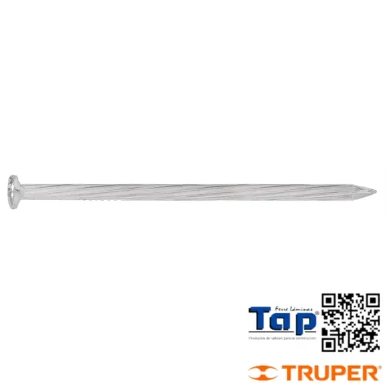 Imagen de CLAVO P CONCRETO 100 4" GALVANIZADO CAJA 25 KG,XKILO