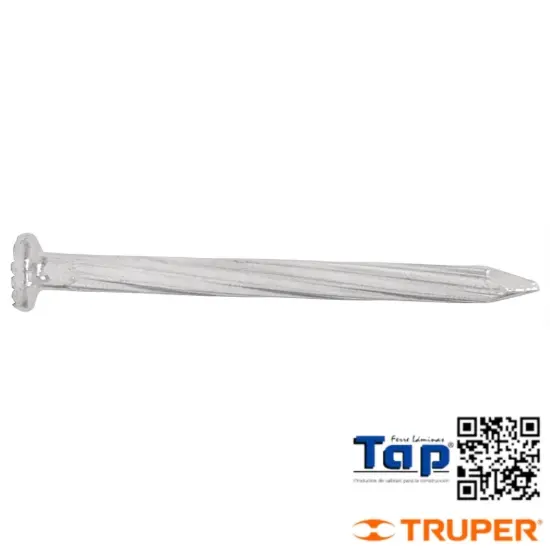 Imagen de CLAVOS P CONCRETO GALVANIZADOS 050 2" BOL 1 KG