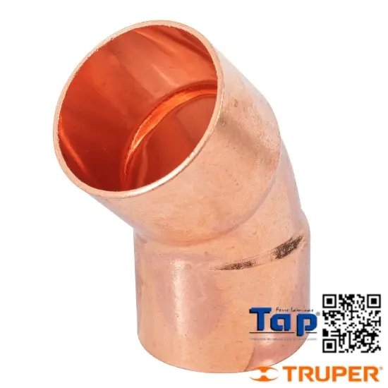 Imagen de CODO 45° COBRE 031 1-1/4" FOSET