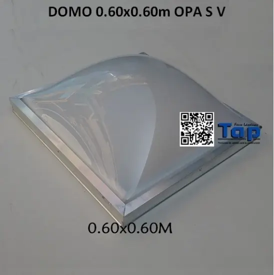 Imagen de DOMO 0.60x0.60m OPA S V
