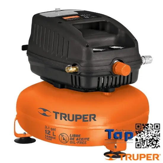 Imagen de COMPRESOR AIRE LIBRE ACEITE 12 L 1 HP (POTENCIA MAX)