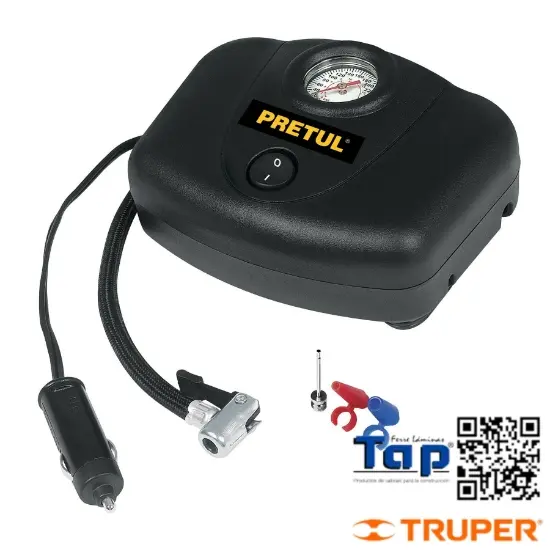 Imagen de COMPRESOR AIRE P AUTO 12 V PRETUL