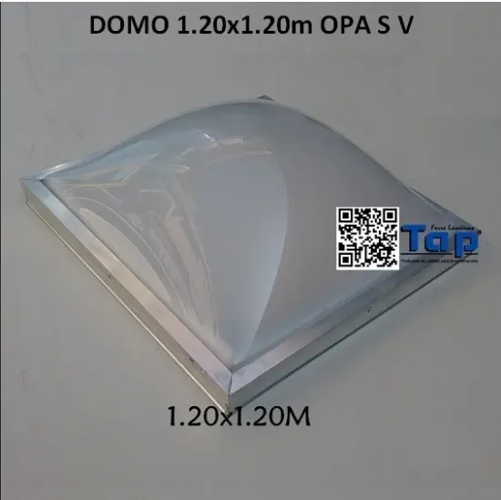 Imagen de DOMO 1.20x1.20m OPA S V