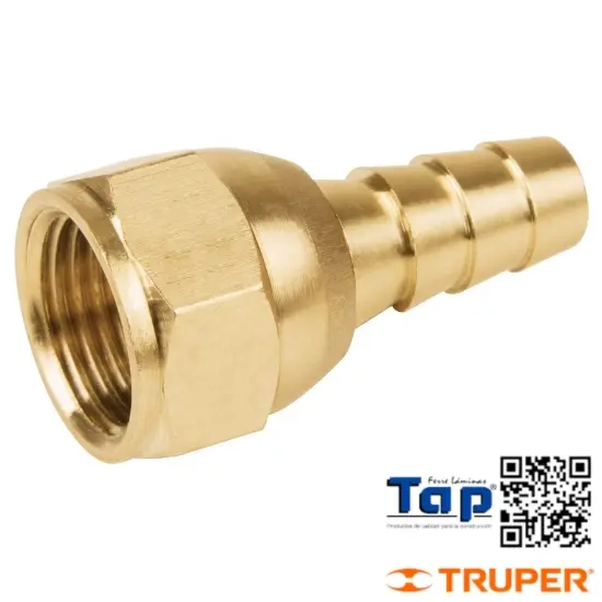 Imagen de COPLE ESPIGA (TUERCA LOCA) LATON 009 3/8" FOSET