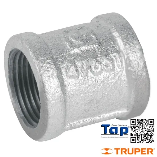 Imagen de COPLE REF ACERO GALVANIZADO 013 1/2" FOSET