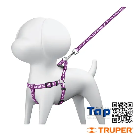 Imagen de CORREAS C PECHERA P PERRO 1 CM ANCHO