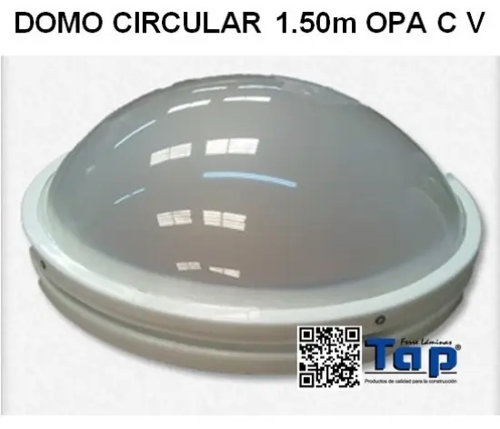 Imagen de DOMO CIRCULAR 1.50m OPA C V