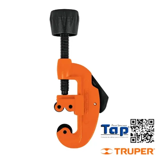 Imagen de CORTADOR TUBO COBRE 003 1/8" A 028 1-1/8" CUCHI 18 MM TRUPER