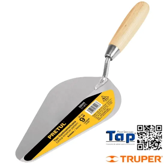 Imagen de CUCHARA P ALBAÑIL 150 6" T CENTROAMERICANA PRETUL