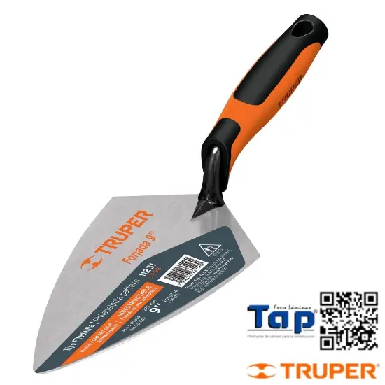 Imagen de CUCHARA P ALBAÑIL 225 9" FORJADA T FILADELFIA COMFORTGRIP