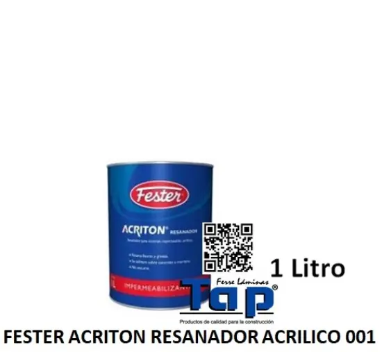 Imagen de FESTER ACRITON RESANADOR ACRILICO 001 l