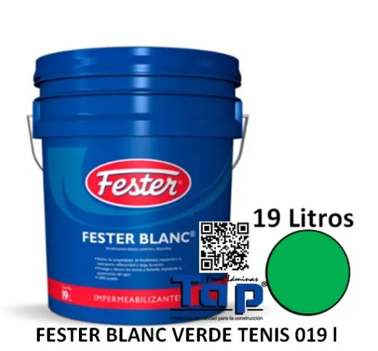 Imagen de FESTER BLANC VERDE TENIS  019 l