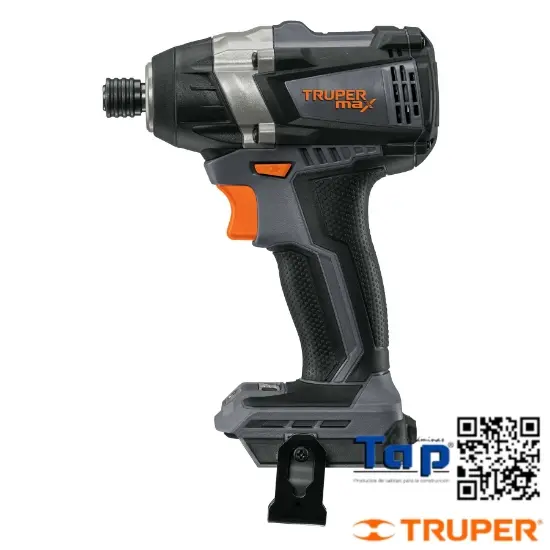 Imagen de DESTORNILLADOR IMPACTO 006 1/4" 20 V TRUPER MAX SIN BATERIA