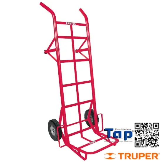Imagen de DIABLO CARGA 450 KG RUEDAS SOLIDAS DOBLE BALERO