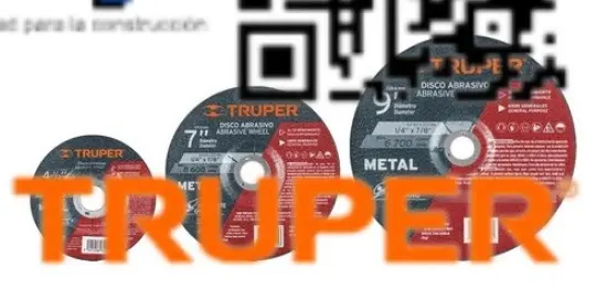Imagen de DISCO T 27 225 9"X6.4 MM DESBASTE METAL TRUPER