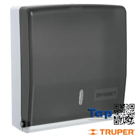 Imagen de DISPENSADOR DE ABS P TOALLAS DE PAPEL HUMO FOSET