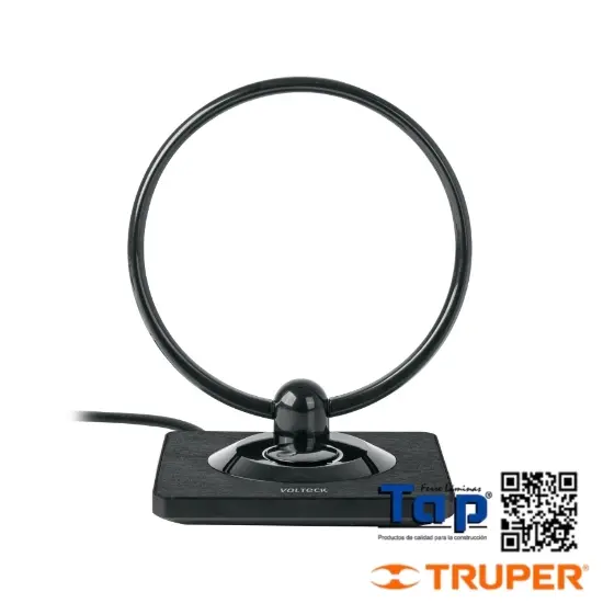 Imagen de ANTENA INTER P TV TIPO ARO 30 DB VOLTECK