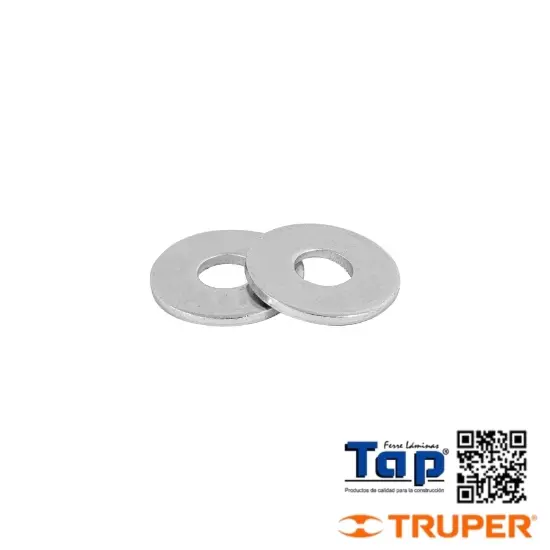 Imagen de ARANDELAS PLANAS GALVANIZADAS 015 5/8" FIERO BOL 1 KG