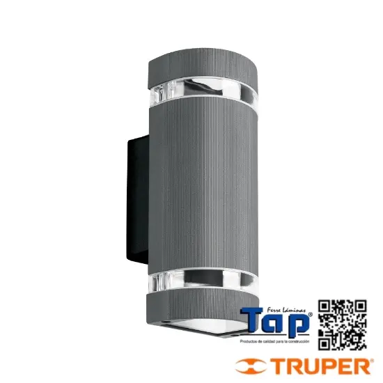 Imagen de ARBOTANTE EXTER C 2 SPOTS LAMPS NO INCLUIDA GRIS
