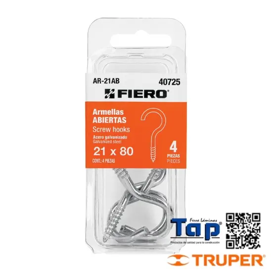 Imagen de ARMELLASABIERTAS DE 21 X80 FIERO BLISTER C 4