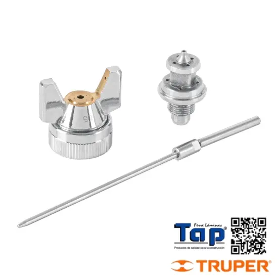 Imagen de BOQUILLA AGUJA Y TOBERA P PIPI-300 TRUPER JGO