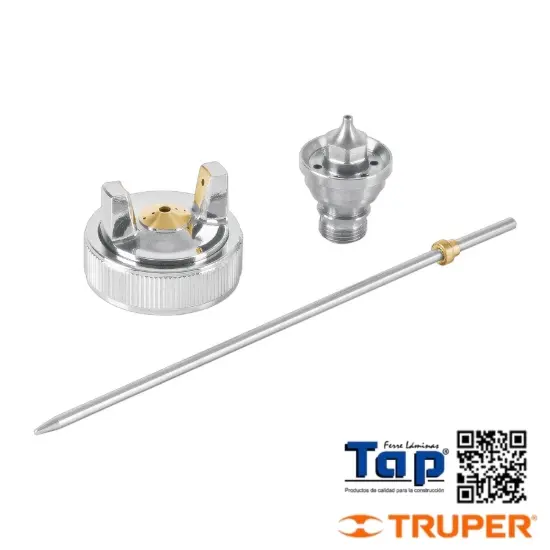 Imagen de BOQUILLA AGUJA Y TOBERA P PIPI-330 TRUPER JGO