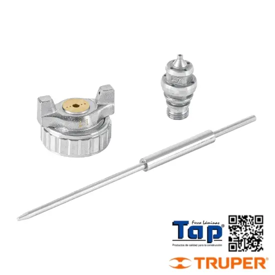 Imagen de BOQUILLA AGUJA Y TOBERA P PIPI-421 TRUPER JGO
