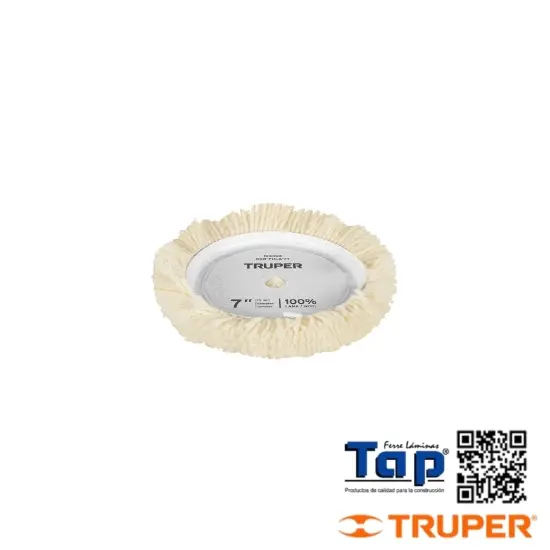 Imagen de BORLA P PULIR 178 7" HOOK AND LOOP TRUPER