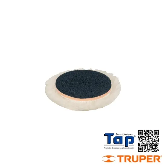 Imagen de BORLA P PULIR DE LANA DE 127 5" HOOK AND LOOP TRUPER