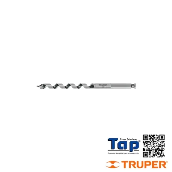 Imagen de BROCA AUGER TIPO BERBIQUI 009 3/8" X152 6" TRUPER