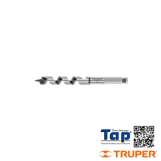 Imagen de BROCA AUGER TIPO BERBIQUI 015 5/8" X152 6" TRUPER