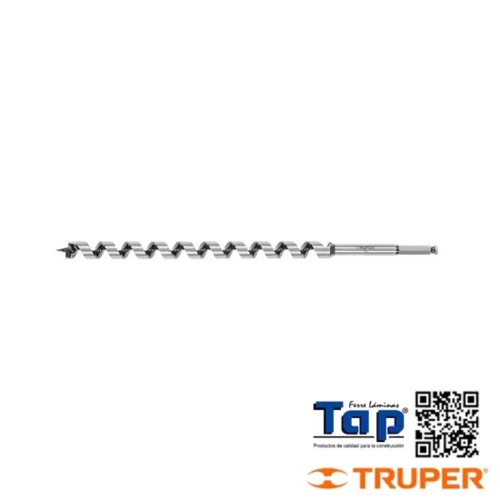 Imagen de BROCA AUGER TIPO BERBIQUI 022 7/8" X457 18" TRUPER