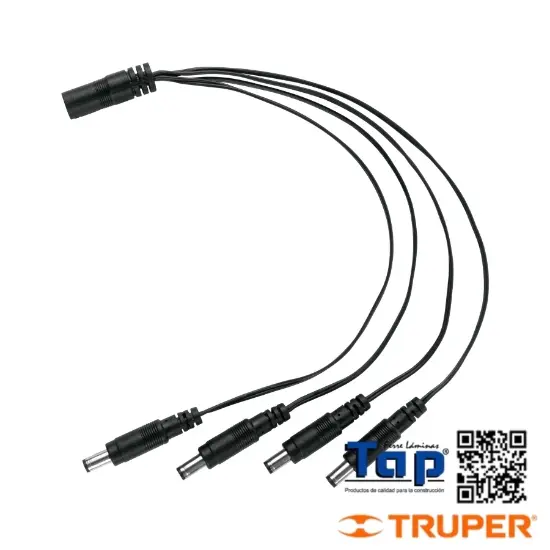 Imagen de CABLE DIVISOR TIPO PULPO 1 A 4 P CCTV VOLTECK