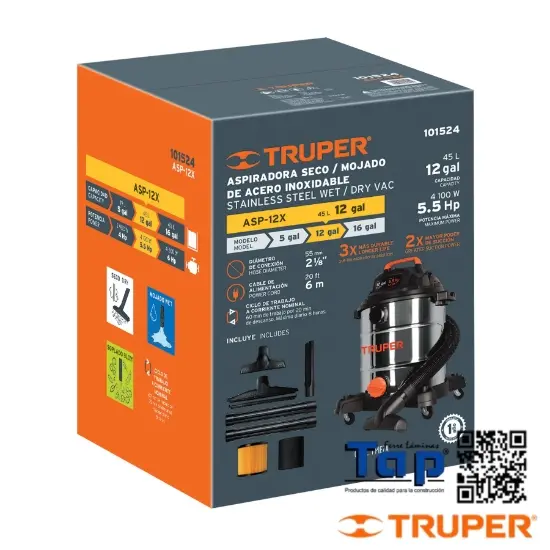 Imagen de CAJA DE EMPAQUE DE REP P ASP-12XTRUPER
