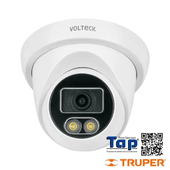 Imagen de CAMARA TIPO DOMO 5MP LENTE 2.8MM C/MICRO VOLTECK