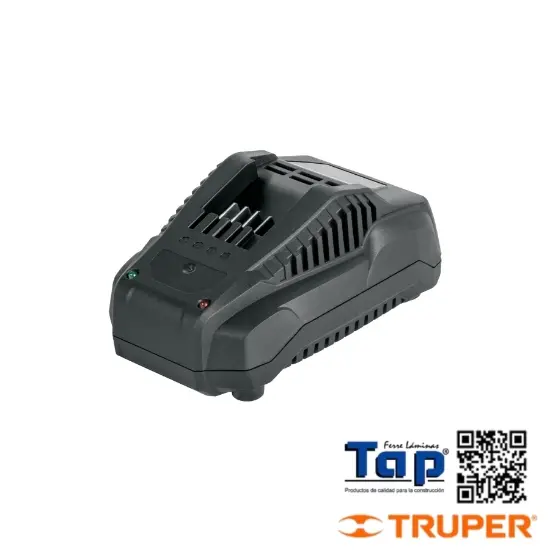 Imagen de CARGADOR BATERIAS 20V ENCHUFE TIPO C TRUPER MAX